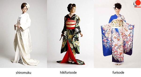 kimono nhật bản